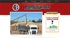 Desktop Screenshot of cominihnos.com.ar