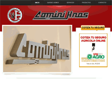 Tablet Screenshot of cominihnos.com.ar